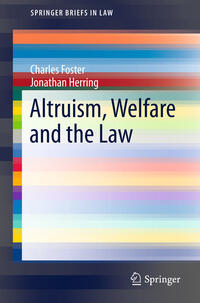 Vorderes Coverbild Altruism, Welfare and the Law