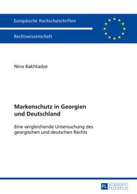 Vorderes Coverbild Markenschutz in Georgien und Deutschland