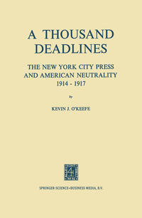 Vorderes Coverbild A Thousand Deadlines