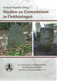 Vorderes Coverbild Studien zu Grenzsteinen in Ostthüringen