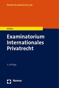 Vorderes Coverbild Examinatorium Internationales Privatrecht