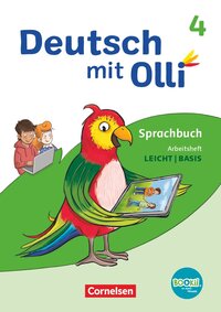 Vorderes Coverbild Deutsch mit Olli - Sprache 2-4 - Ausgabe 2021 - 4. Schuljahr