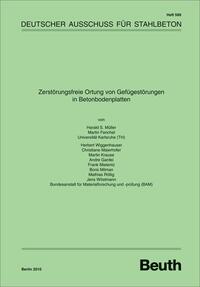 Vorderes Coverbild Zerstörungsfreie Ortung von Gefügestörungen in Betonbodenplatten - Buch mit E-Book