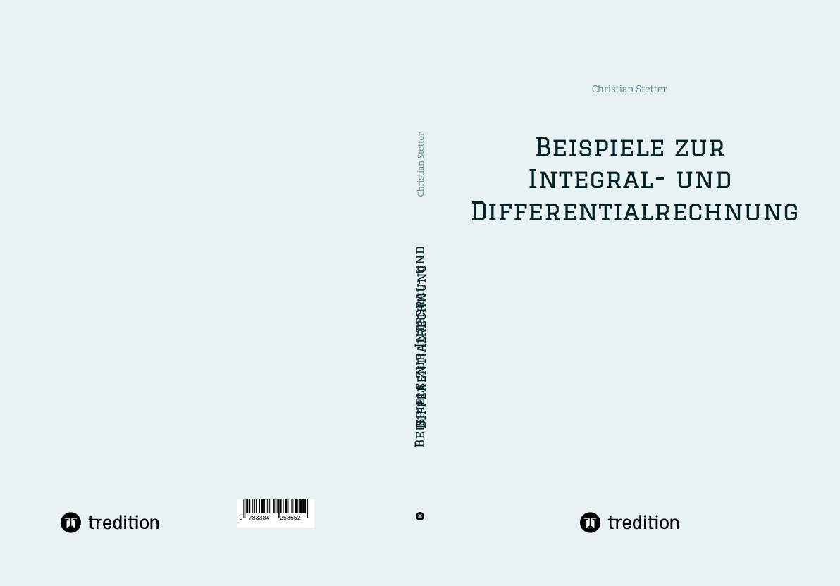 Gesamtes Coverbild Beispiele zur Integral- und Differentialrechnung