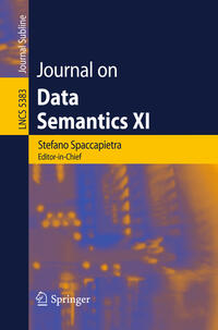 Vorderes Coverbild Journal on Data Semantics XI