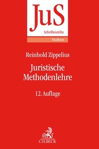 Vorderes Coverbild Juristische Methodenlehre