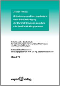 Vorderes Coverbild Optimierung des Fahrzeugdesigns unter Berücksichtigung der Durchströmung im aerodynamischen Entwicklungsprozess