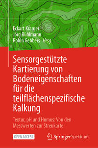Vorderes Coverbild Sensorgestützte Kartierung von Bodeneigenschaften für die teilflächenspezifische Kalkung