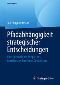 Vorderes Coverbild Pfadabhängigkeit strategischer Entscheidungen