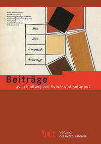 Vorderes Coverbild Beiträge zur Erhaltung von Kunst- und Kulturgut Heft 1/2018