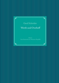 Vorderes Coverbild Werth und Overhoff