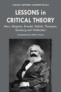 Vorderes Coverbild Lessons in Critical Theory
