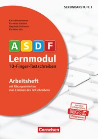 Vorderes Coverbild ASDF-Lernmodul - Tastschreiben leicht gemacht - durch multisensorisches Lernen