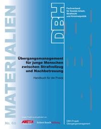 Vorderes Coverbild Übergangsmanagement für junge Menschen zwischen Strafvollzug und Nachbetreuung