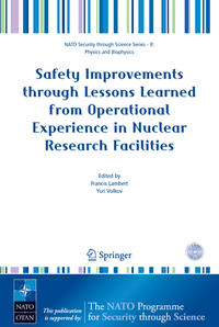 Vorderes Coverbild Safety Improvements through Lessons Learned from Operational Experience in Nuclear Research Facilities