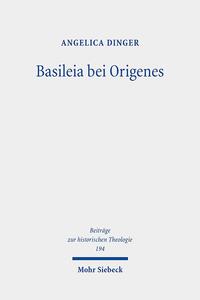 Vorderes Coverbild Basileia bei Origenes