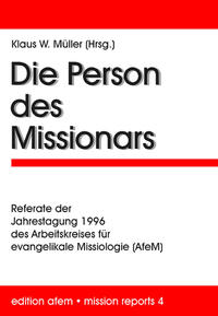 Vorderes Coverbild Die Person des Missionars