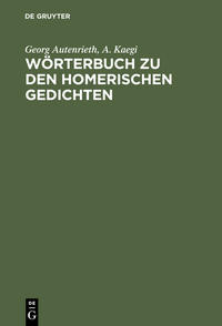 Vorderes Coverbild Wörterbuch zu den Homerischen Gedichten