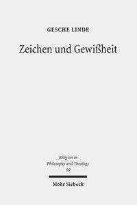 Vorderes Coverbild Zeichen und Gewißheit