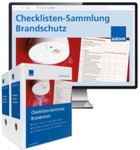 Vorderes Coverbild Checklisten-Sammlung Brandschutz