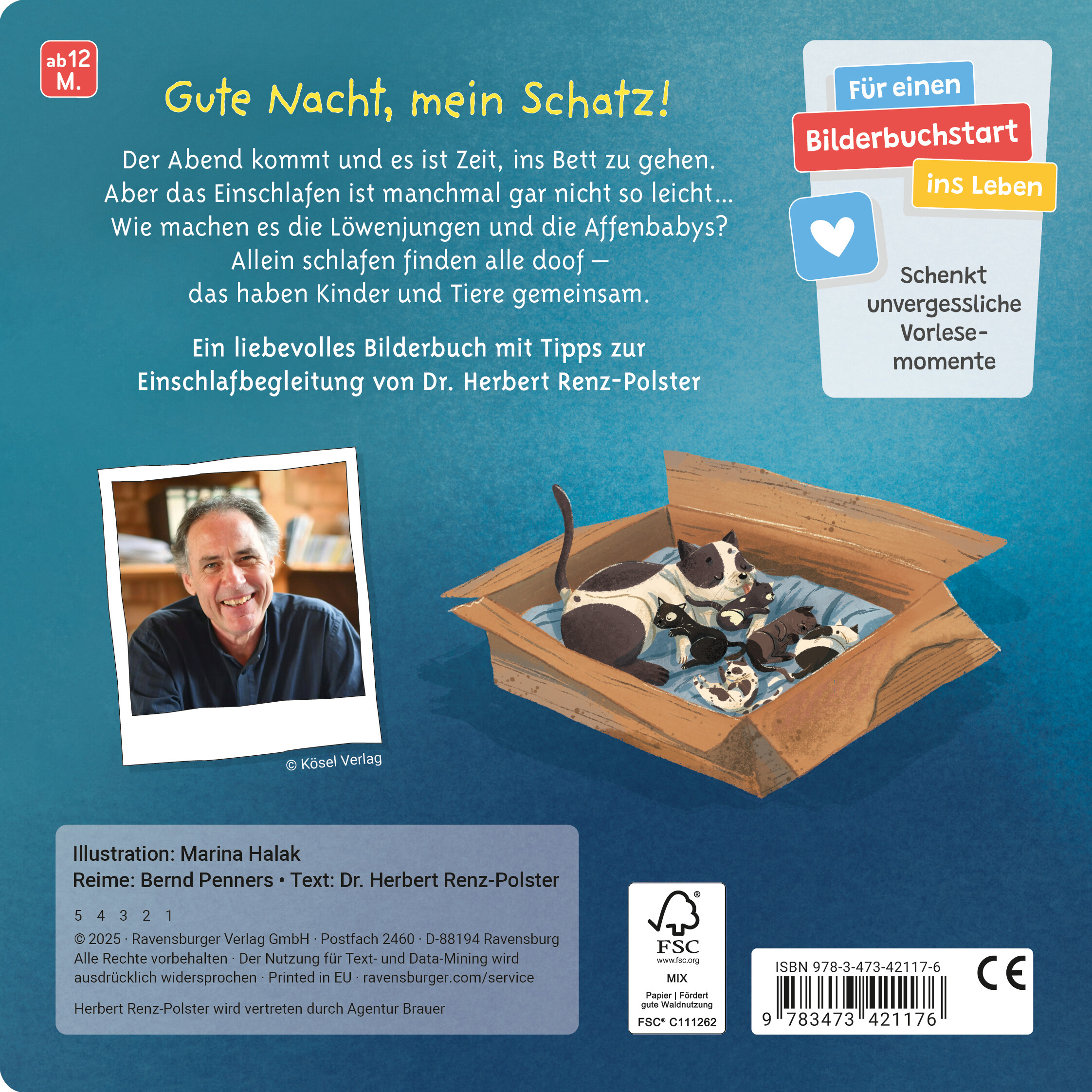 Rückseitencover Müde und geborgen