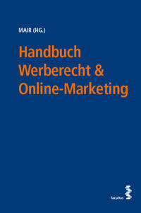 Vorderes Coverbild Handbuch Werberecht & Online-Marketing