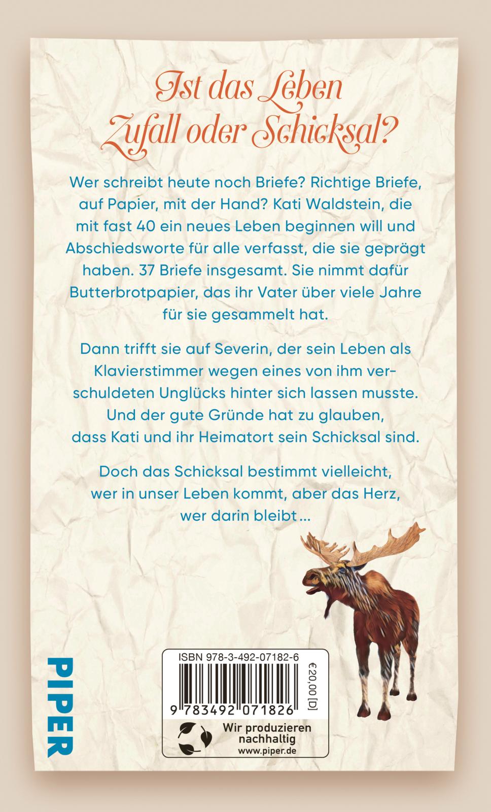 Rückseitencover Die Butterbrotbriefe