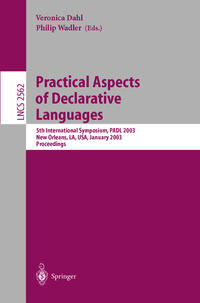 Vorderes Coverbild Practical Aspects of Declarative Languages