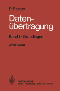 Vorderes Coverbild Datenübertragung Technik der Daten- und Textkommunikation