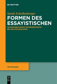Vorderes Coverbild Formen des Essayistischen