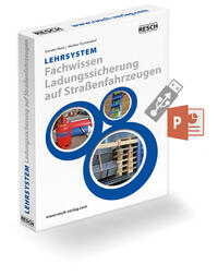 Vorderes Coverbild Lehrsystem Fachwissen Ladungssicherung auf Straßenfahrzeugen