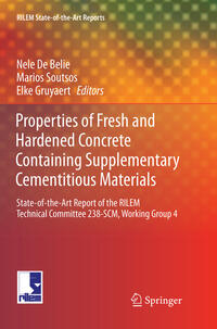 Vorderes Coverbild Properties of Fresh and Hardened Concrete Containing Supplementary Cementitious Materials