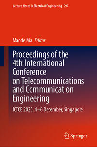 Vorderes Coverbild Proceedings of the 4th International Conference on Telecommunications and Communication Engineering