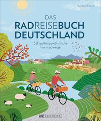 Vorderes Coverbild Das Radreisebuch Deutschland