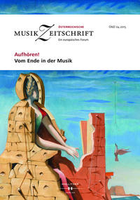Vorderes Coverbild Aufhören! Vom Ende in der Musik