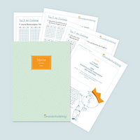 Vorderes Coverbild 7-Tage-Challenge zum schriftlichen Verfahren der Addition, 3. Klasse