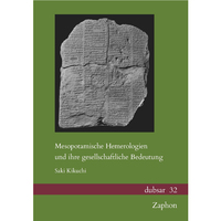 Vorderes Coverbild Mesopotamische Hemerologien und ihre gesellschaftliche Bedeutung
