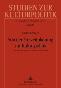 Vorderes Coverbild Von der Freizeitplanung zur Kulturpolitik