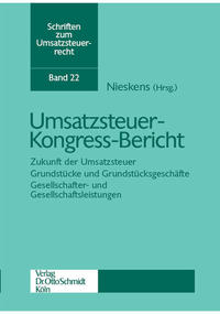 Vorderes Coverbild Umsatzsteuer-Kongress-Bericht