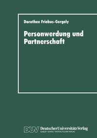 Vorderes Coverbild Personwerdung und Partnerschaft