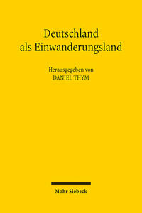 Vorderes Coverbild Deutschland als Einwanderungsland