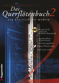 Vorderes Coverbild Das Querflötenbuch 2