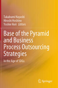 Vorderes Coverbild Base of the Pyramid and Business Process Outsourcing Strategies