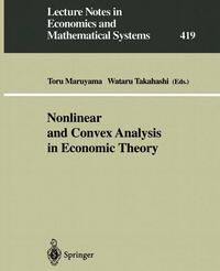 Vorderes Coverbild Nonlinear and Convex Analysis in Economic Theory