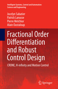 Vorderes Coverbild Fractional Order Differentiation and Robust Control Design
