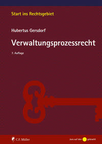 Vorderes Coverbild Verwaltungsprozessrecht