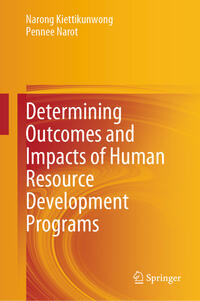 Vorderes Coverbild Determining Outcomes and Impacts of Human Resource Development Programs