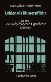 Vorderes Coverbild Leiden als Mutterpflicht