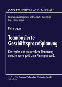 Vorderes Coverbild Teambasierte Geschäftsprozeßplanung