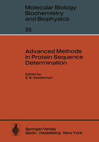 Vorderes Coverbild Advanced Methods in Protein Sequence Determination